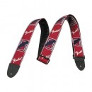 FENDER MONOGRAMED RED/WHITE/BLUE